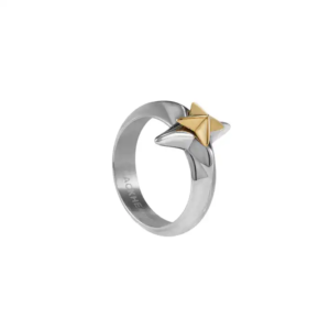 Rotating star ring unisex celebrity style